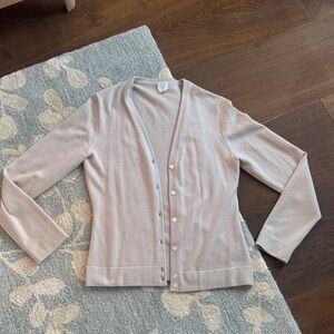 TSE Classic V Neck Cashmere Cardigan